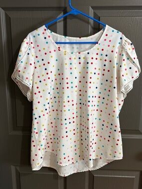 Polka Dot Blouse